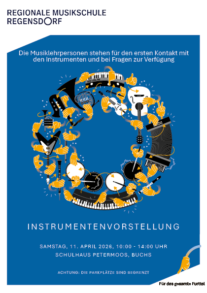 Remure Instrumentenvorstellung 2026 - Regionale Musikschule Regensdorf